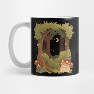 Night time forest Mug